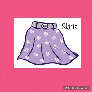Skirts Closet Label